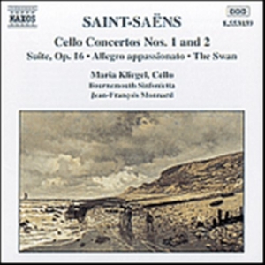 Saint-Saens Camille - Cello Concertos 1 & 2 i gruppen VI TIPSER / Julegavetips CD hos Bengans Skivbutik AB (699426)