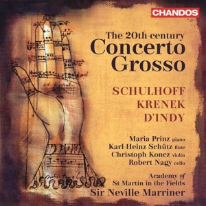 Schulhoff / Krenek / D Indy - Concerto Grosso i gruppen VI TIPSER / Julegavetips CD hos Bengans Skivbutik AB (706836)