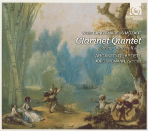 Mozart Wolfgang Amadeus - Clarinet Quintet/String Quartet K421 i gruppen CD / Klassisk,Annet hos Bengans Skivbutik AB (706844)