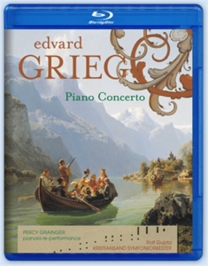 Grainger/Kristiansand So/Gupta - Grieg Piano Concerto (Blu-Ray, Audi i gruppen Musikk / Musikkk Blu-Ray / Klassisk hos Bengans Skivbutik AB (740310)