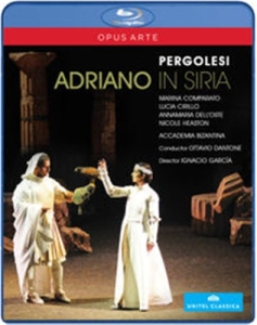 Pergolesi - Adriano In Siria (Blu-Ray) i gruppen Musikk / Musikkk Blu-Ray / Klassisk hos Bengans Skivbutik AB (740604)