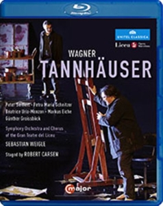 Wagner - Tannhäuser (Blu-Ray) i gruppen Musikk / Musikkk Blu-Ray / Klassisk hos Bengans Skivbutik AB (740644)