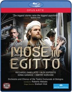 Rossini - Mose In Egitto (Blu-Ray) i gruppen Musikk / Musikkk Blu-Ray / Klassisk hos Bengans Skivbutik AB (740886)