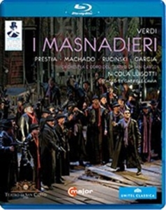 Verdi - I Masnadieri (Blu-Ray) i gruppen Musikk / Musikkk Blu-Ray / Klassisk hos Bengans Skivbutik AB (740916)