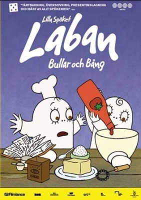 Lilla spöket Laban - Bullar & bång i gruppen Film DVD hos Bengans Skivbutik AB (827986)