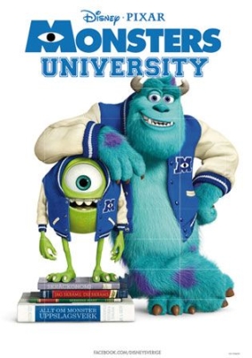 Monsters University - Pixar klassiker 14 i gruppen Film DVD hos Bengans Skivbutik AB (843790)