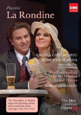 Angela Gheorghiu - Puccini: La Rondine - Live Fro i gruppen Musikkk-DVD & Bluray hos Bengans Skivbutik AB (882258)