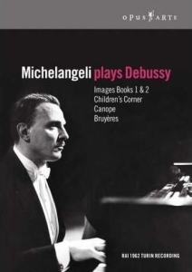 Debussy - Michelangeli Plays i gruppen Musikkk-DVD & Bluray hos Bengans Skivbutik AB (882764)