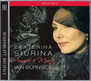 Ekaterina Siurina - Amore E Morte i gruppen Externt_Lager / Naxoslager hos Bengans Skivbutik AB (902097)