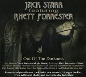 Jack Starr Featuring Rhett Forreste - Out Of The Darkness (Re-Release) i gruppen CD / Metal hos Bengans Skivbutik AB (930838)