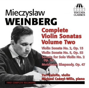 Weinberg - Violin Sonatas Vol 2 i gruppen VI TIPSER / Julegavetips CD hos Bengans Skivbutik AB (934549)