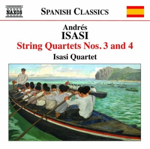 Isasi - String Quartets 3+4 i gruppen VI TIPSER / Julegavetips CD hos Bengans Skivbutik AB (945549)