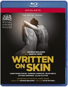 Benjamin - Written On Skin (Blu-Ray) i gruppen VI TIPSER / Klassiska lablar / Opus Arte hos Bengans Skivbutik AB (986455)