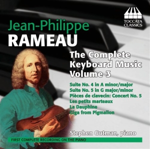 Rameau - Keyboard Music Vol 3 i gruppen Externt_Lager / Naxoslager hos Bengans Skivbutik AB (997087)