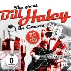 Haley Bill - Great Bill Haley In Concert (2Cd+Dv i gruppen CD hos Bengans Skivbutik AB (1173407)