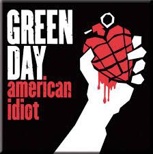 Green Day - Green Day Fridge Magnet: American Idiot i gruppen MERCH hos Bengans Skivbutik AB (1556195)