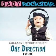 Baby Rockstar - One Direction Four: Lullaby Renditi i gruppen CD hos Bengans Skivbutik AB (1733998)