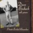 Brubeck Dave - Private Brubeck Remembers i gruppen CD hos Bengans Skivbutik AB (1902297)