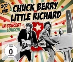 Berry Chuck & Little Richard - In Concert - London (2Cd+Dvd) i gruppen CD hos Bengans Skivbutik AB (2280969)