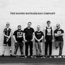 Raging Nathans & Rad Company - Split i gruppen VINYL hos Bengans Skivbutik AB (2409815)