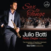 Botti Julio & Pablo Ziegler - Sax To Tango i gruppen CD hos Bengans Skivbutik AB (2478721)