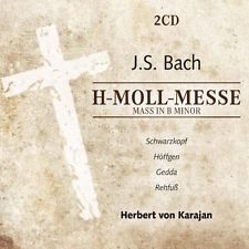 Schwarzkopf/Gedda/Höffgen/Karajan - Bach: H-Moll-Messe i gruppen CD hos Bengans Skivbutik AB (3043050)