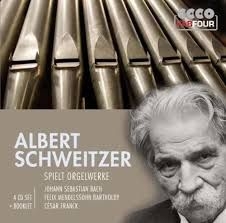 Albert Schweitzer - Schweitzer Spielt Orgelwerke i gruppen CD hos Bengans Skivbutik AB (3043218)