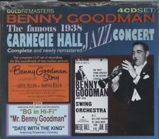 Benny Goodman - Complete 1938 Carnegie Hall i gruppen CD hos Bengans Skivbutik AB (3043907)