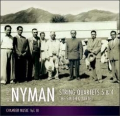 Michael Nyman - String Quartets 5 & 4 i gruppen CD hos Bengans Skivbutik AB (3075183)