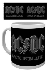 AC/DC - Back In Black Mug i gruppen Minishops / AC/DC hos Bengans Skivbutik AB (3591834)