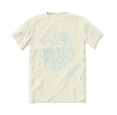 Sarah Klang - T-Shirt Creamy Blue Unisex - 100% organic cotton