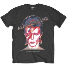 David Bowie - David Bowie Unisex Tee: Aladdin Sane