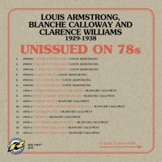 Louis & His All Sta Armstrong - Hot Dance Bands 1929-1938 - Unissued On 78S