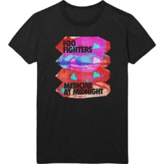 Foo Fighters - Foo Fighters Unisex Tee : Medicine At Midnight