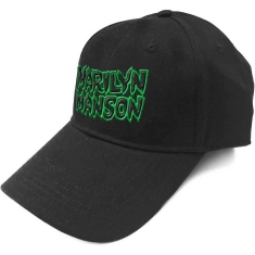 Marilyn Manson - Logo Bl Baseball C