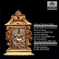 Bach - Kantat Bwv 26,80 & 116 i gruppen CD / Klassisk hos Bengans Skivbutik AB (521146)