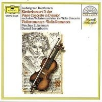 Beethoven - Pianokonsert + Romanser F Violin i gruppen CD / Klassisk hos Bengans Skivbutik AB (523755)