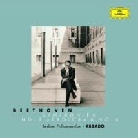 Beethoven - Symfoni 3 & 4 i gruppen CD / Klassisk hos Bengans Skivbutik AB (537820)