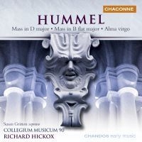 Hummel - Mass In D / Mass In Bflat i gruppen CD / Klassisk hos Bengans Skivbutik AB (544100)