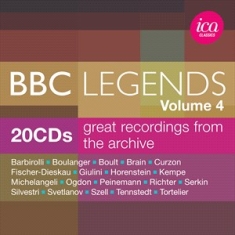 Nadia Boulanger Clifford Curzon C - Bbc Legends, Vol. 4 (20 Cd)