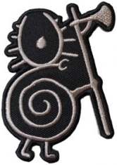 Heilung - Patch Cut Out Warrior Snail (8 X 5,