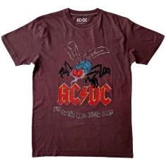 Ac/Dc - Fly On The Wall Tour Uni Maroon