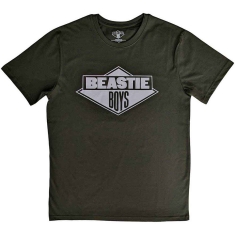 Beastie Boys - B&W Logo Uni Green