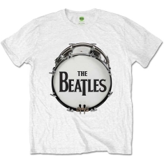 The Beatles - Original Drum Skin Uni Wht