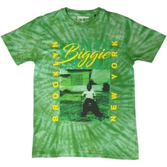 Biggie Smalls - 90'S Nyc Uni Green Dip-Dye