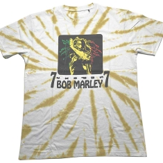 Bob Marley - '77 Uni Wht Dip-Dye