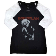 Bob Dylan - Sound Check Lady Bl/Wht Raglan:1