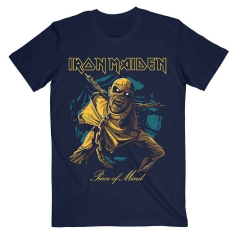 Iron Maiden - Pom Gold Eddie Uni Navy