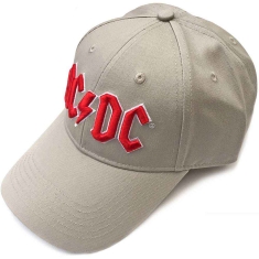 Ac/Dc - Red Logo Sand Baseball C