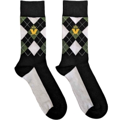 Madness - Crown & M Green Uni Bl Socks (Eu 40-45)